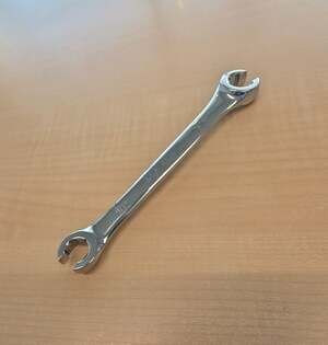 MATCO TOOLS RF16186C Flare Nut High Polish Chrome Plated Wrench SAE 1/2" & 9/16"